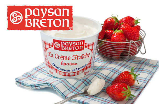 innovation - diversification crème fraîche Paysan Breton